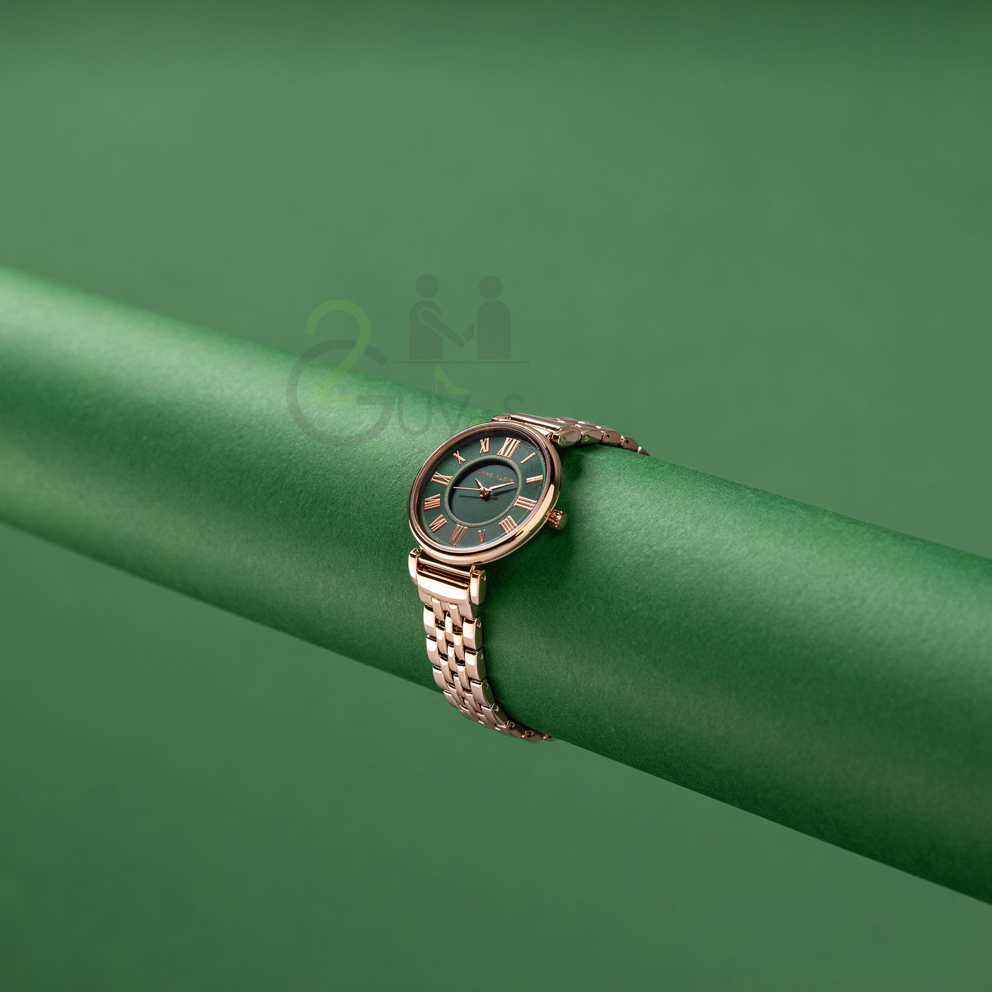 Anne Klein Rose gold + Green For Women